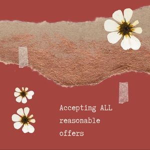 Now accepting offers!